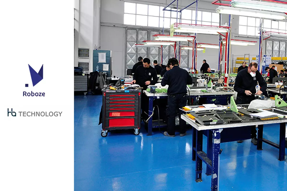 Roboze One +400 stampa in 3D componenti aerospaziali per HB Technology