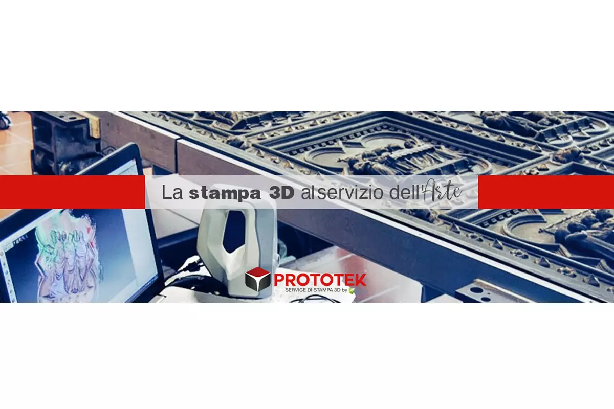 Quando la stampa 3D si mette al servizio dell’arte – Il contributo di Prototek alla Porta Sud del Battistero di Firenze