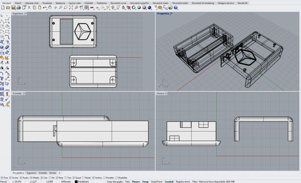 progettazione 3d CAD modellazione 3d