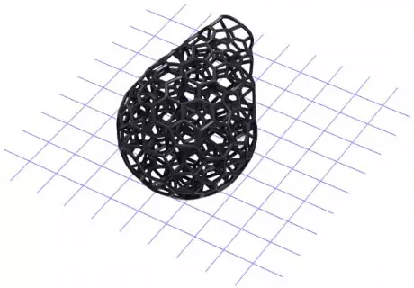 modellazione 3d-lattice- Carbon
