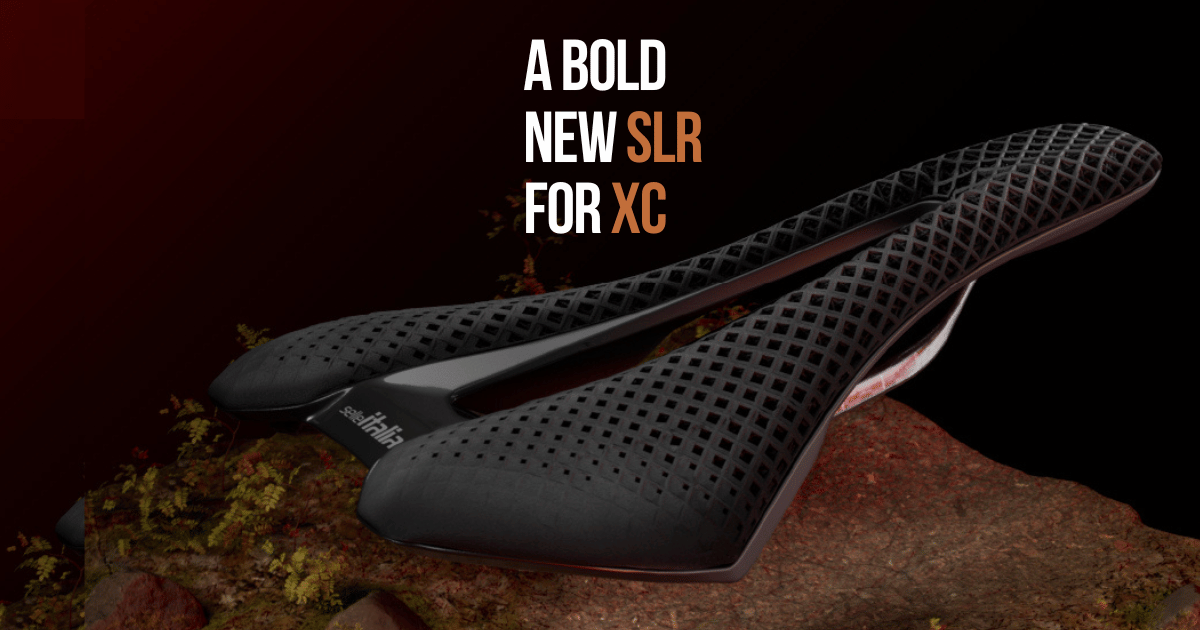 sella stampata in 3d SLR XC Selle Italia banner